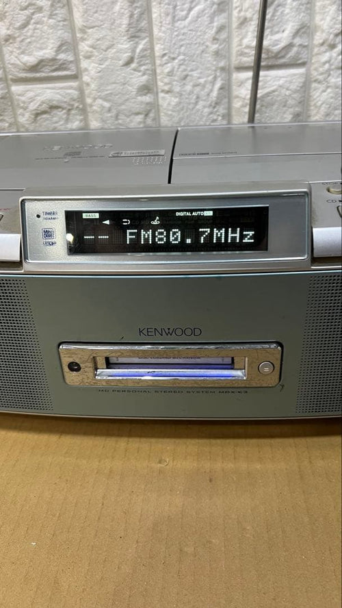 Kenwood Cd, Md Cassette Decks Mdx-K3