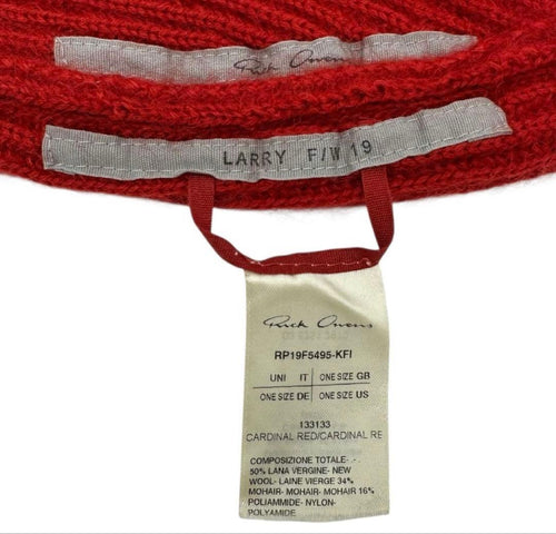 Rick Owens Knitted Caps Beanies 19Fw