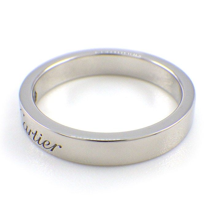 Cartier Ring C B4051347 1 0.03Ct Pt950 7 #47