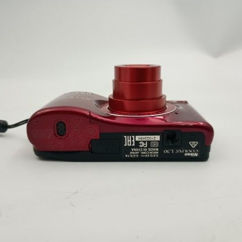 Nikon Compact Digital Camera Coolpix L30 Red