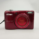 Nikon Compact Digital Camera Coolpix L30 Red