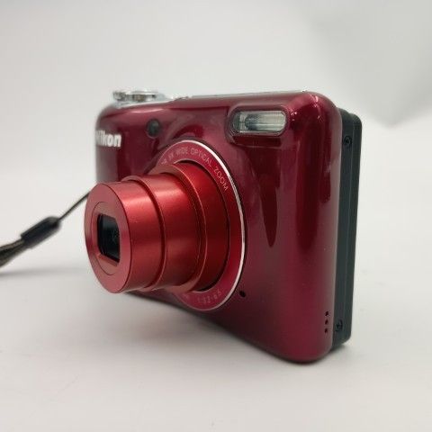 Nikon Compact Digital Camera Coolpix L30 Red