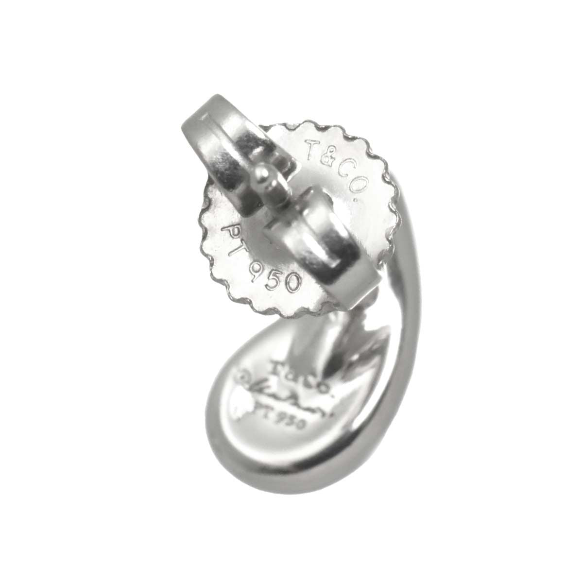 Tiffany Earrings (For Both Ears) Tiffany&Co. Pt Pierced 90325759