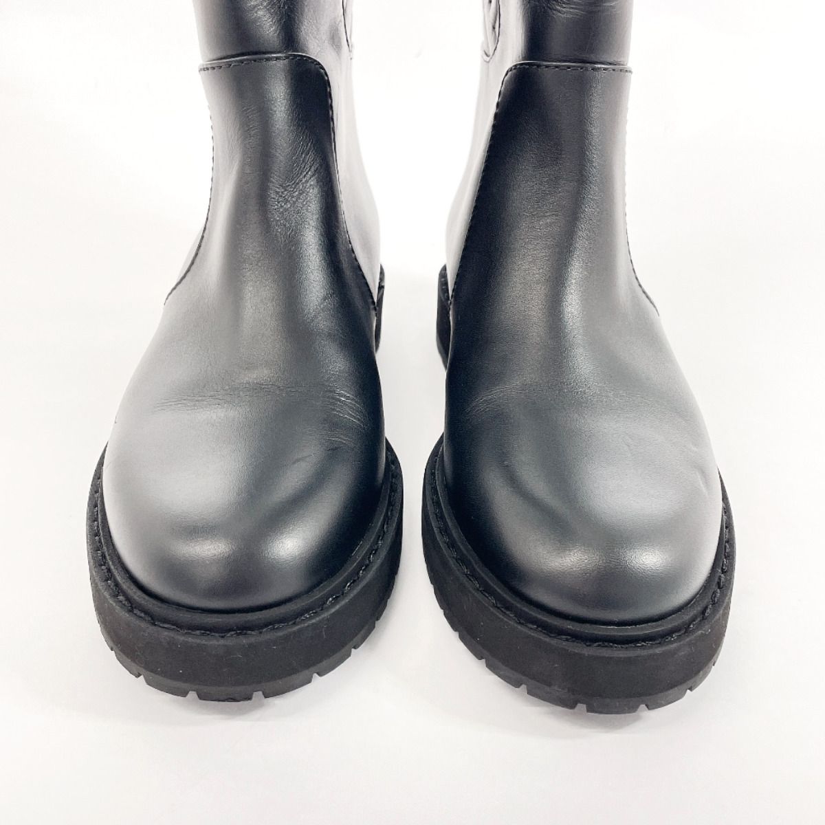 Fendi Long Boots 21Aw Embossed Ff Motif 8U8036