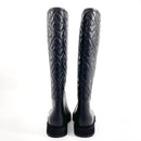 Fendi Long Boots 21Aw Embossed Ff Motif 8U8036