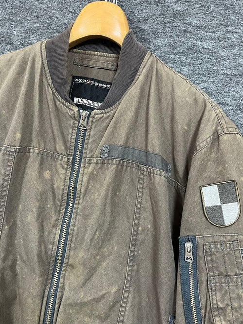 Neighborhood Ma-1 Flight Jackets 02 M