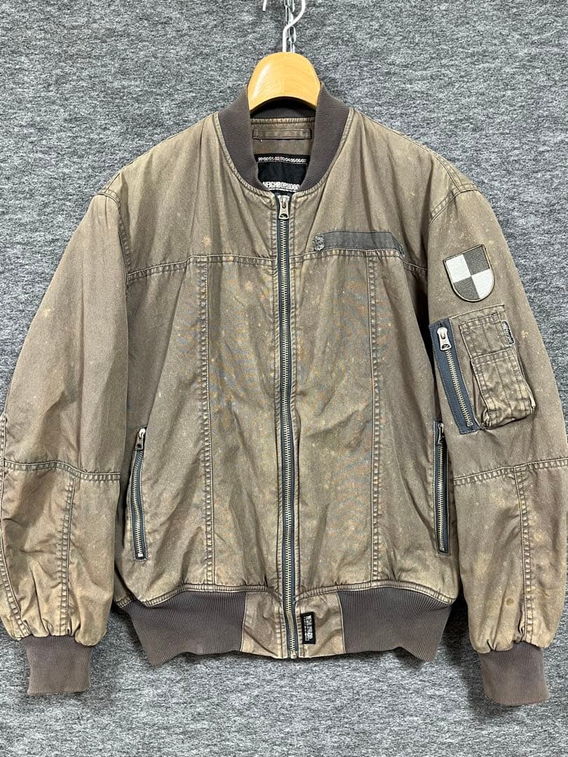 Neighborhood Ma-1 Flight Jackets 02 M