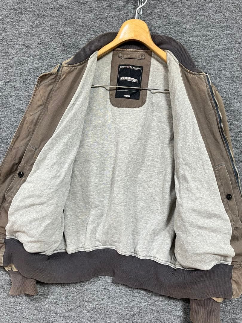 Neighborhood Ma-1 Flight Jackets 02 M