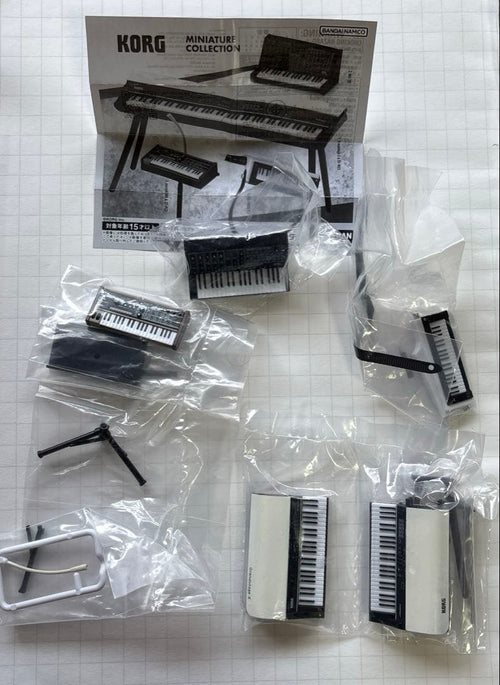 Capsule Toys Gachapon Korg Miniature Collection