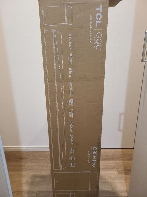 Tcl Surround Speakers, Rear Soundbars Q85H Pro 7.1.4Ch 860W