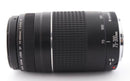 Canon Zoom Lenses 8 17 Ef 75-300Mm