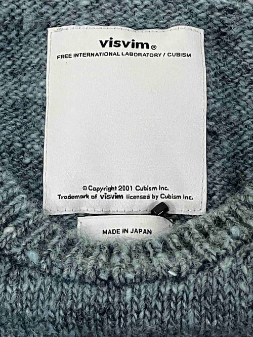 Others Visvim 17Aw 0117205012002 College Knit Indigo 2