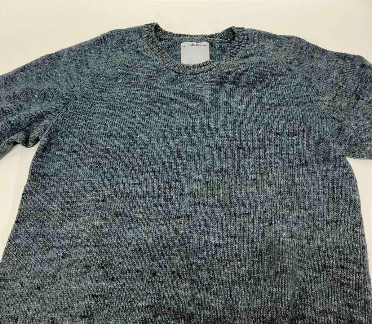 Others Visvim 17Aw 0117205012002 College Knit Indigo 2