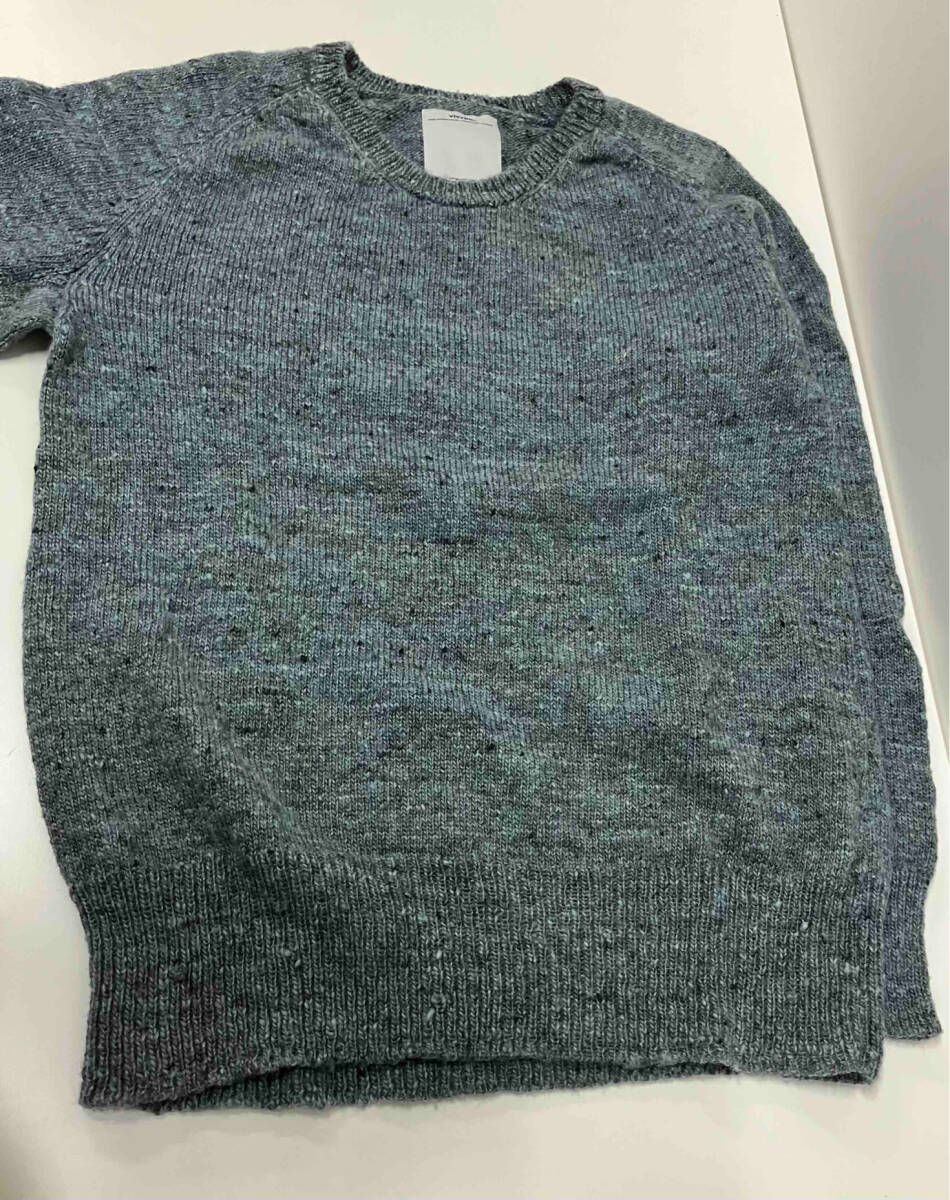 Others Visvim 17Aw 0117205012002 College Knit Indigo 2