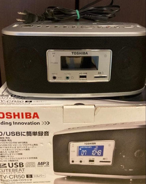 Toshiba Cd, Md Cassette Decks Ty-Cr50 Cd/Sd/Usb