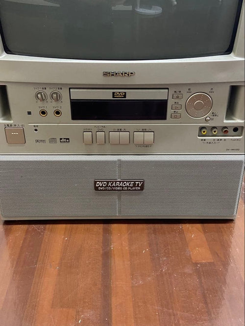 Crt Tv Video Sharp Dv-14K100