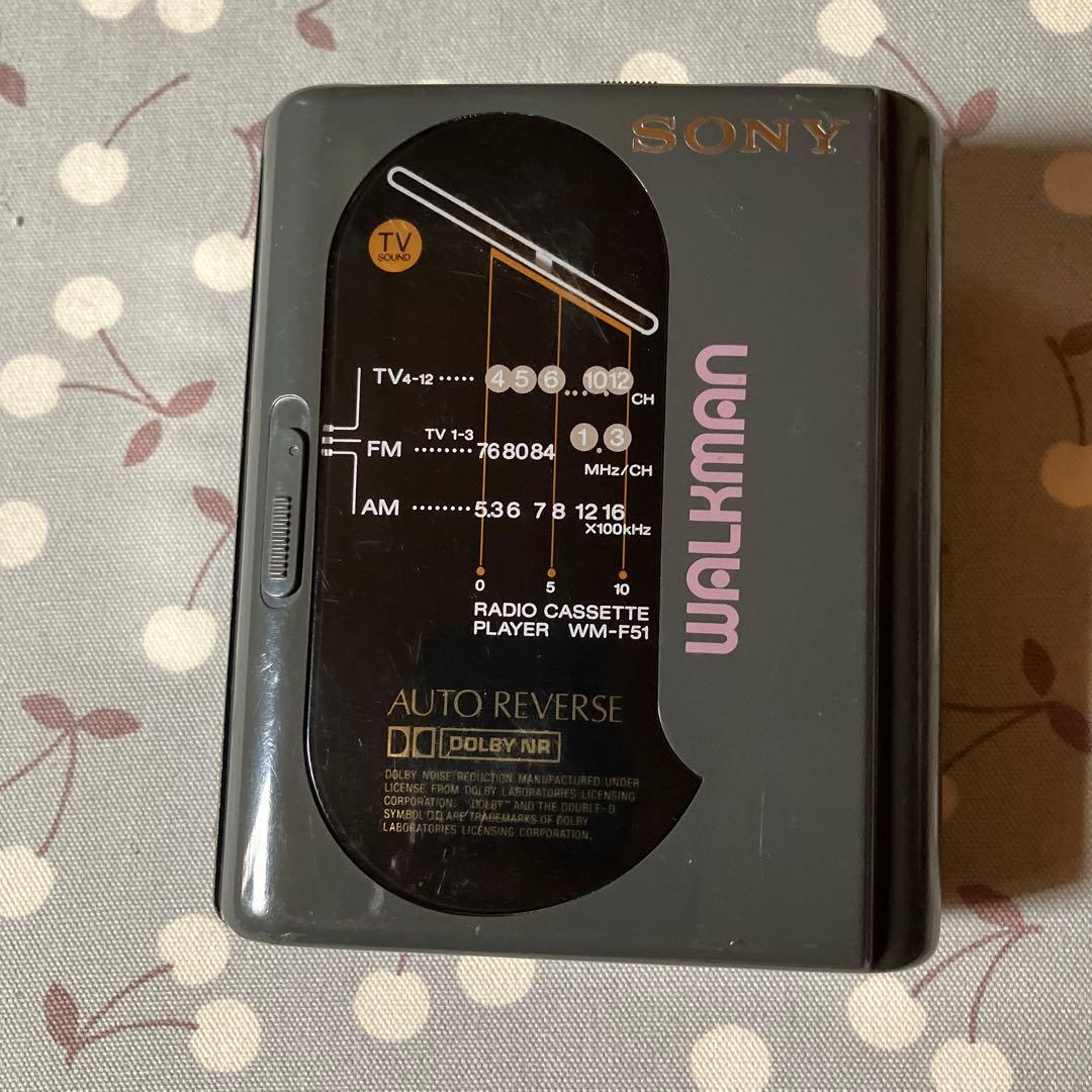 Sony Cassette Player Wm-F51