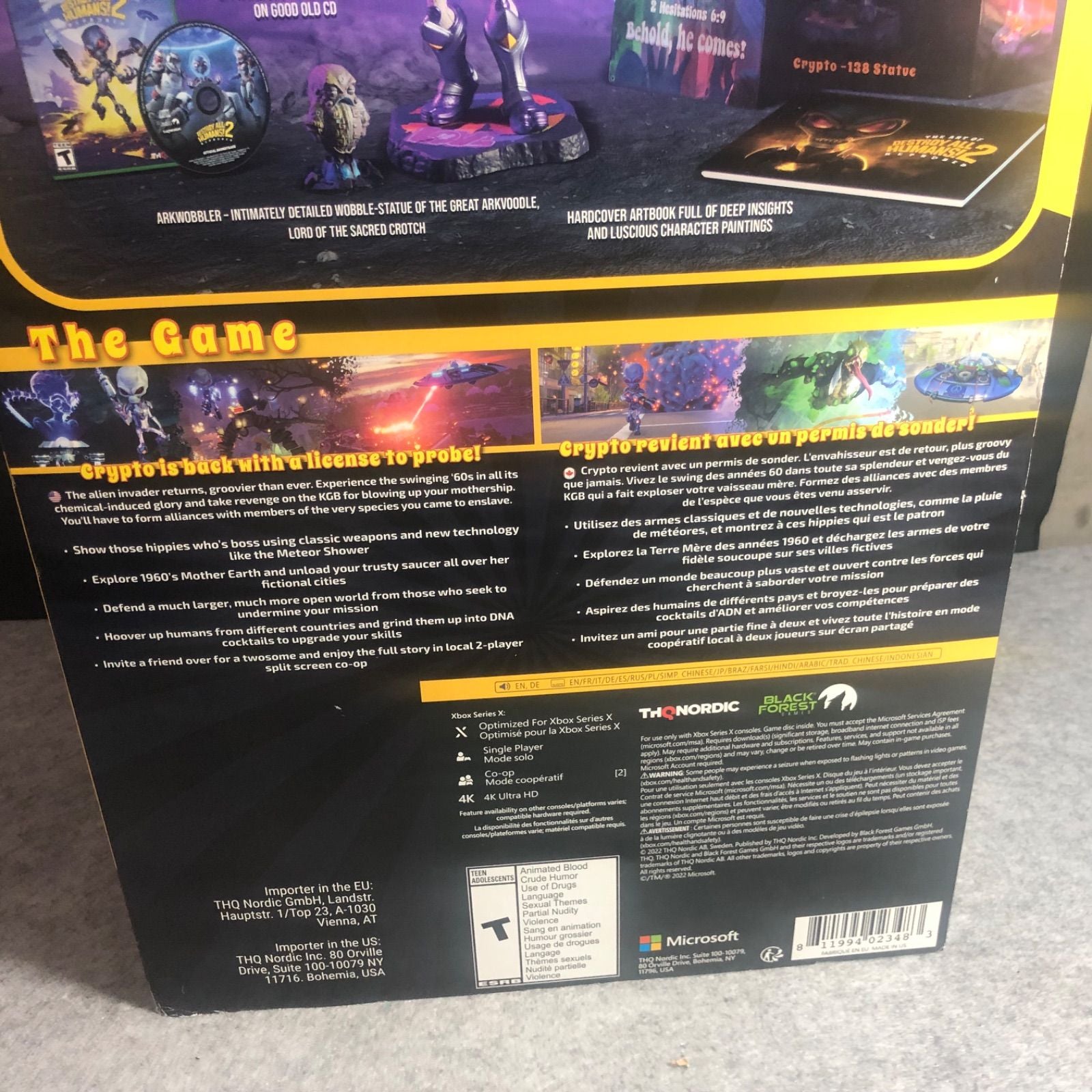 Software (Package Version) <Ch2>Destroy All Humans Reprobed 2Nd Coming Edition