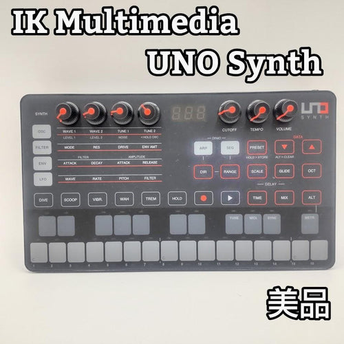 Ik Multimedia Analog Synthesizers Uno Synth