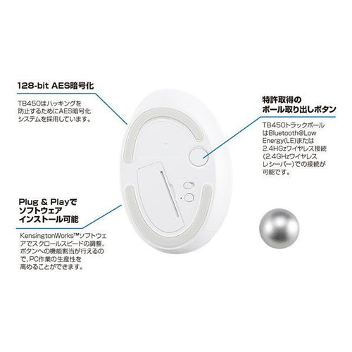 Mouse Body Kensington Pro Fit Ergo Tb450 Eq K72179Jp (2678729)