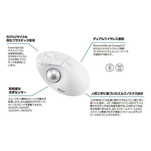 Mouse Body Kensington Pro Fit Ergo Tb450 Eq K72179Jp (2678729)