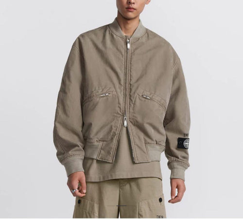 Christian Dior Ma-1 Flight Jackets X Stone Island 52