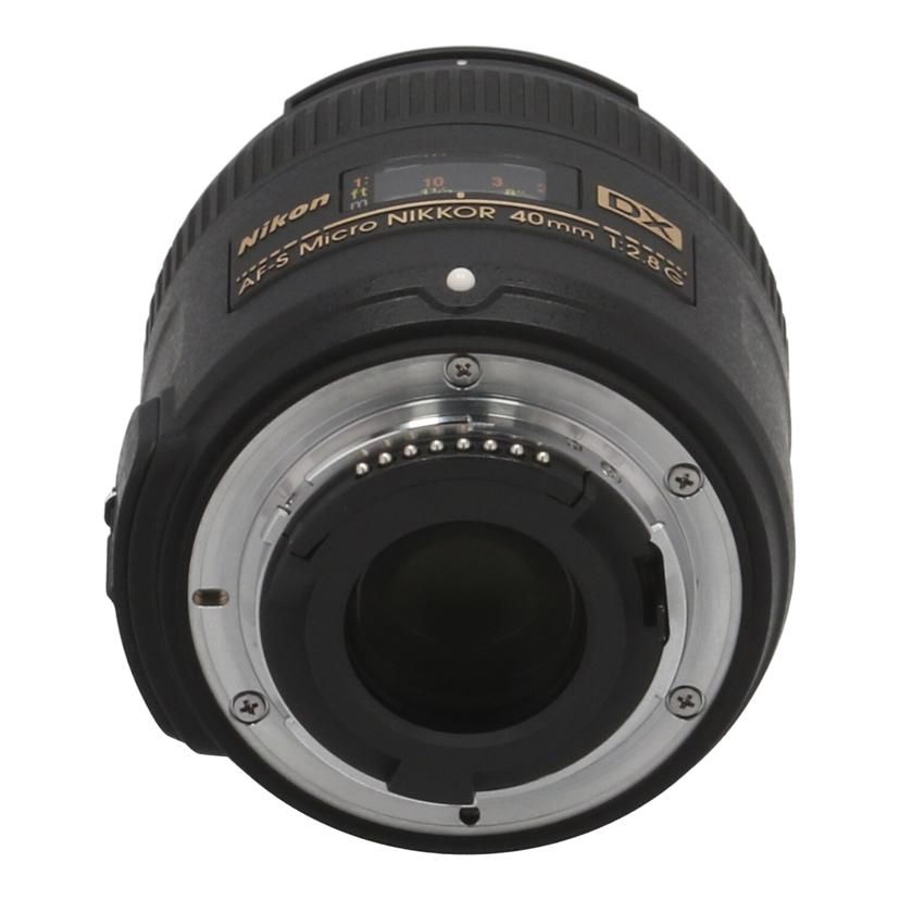Nikon Video Camera Lens /40Mm Af-S Dx Micro F2.8G B 19