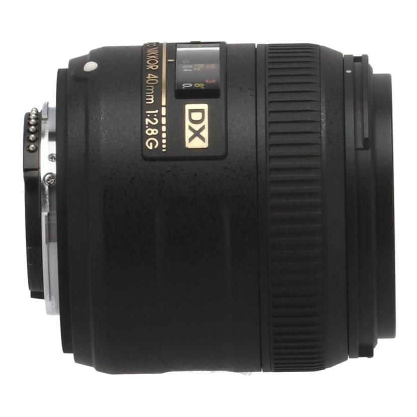 Nikon Video Camera Lens /40Mm Af-S Dx Micro F2.8G B 19