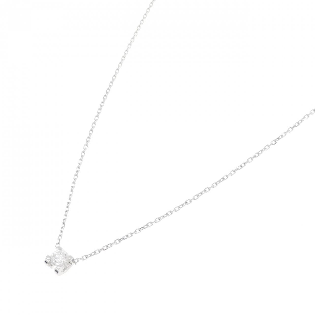 Cartier Necklace C 0.20Ct F Vvs1 3Ext