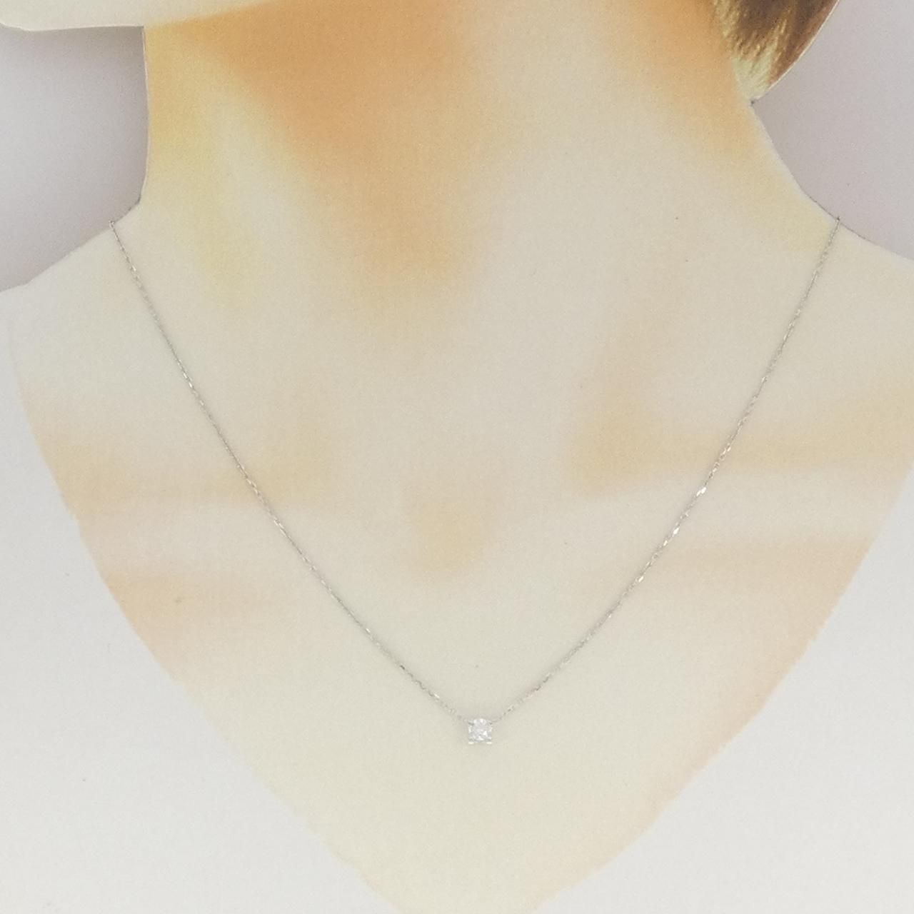 Cartier Necklace C 0.20Ct F Vvs1 3Ext