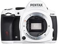 Digital Slr )Ricoh Pentax K-50 Body White 10930