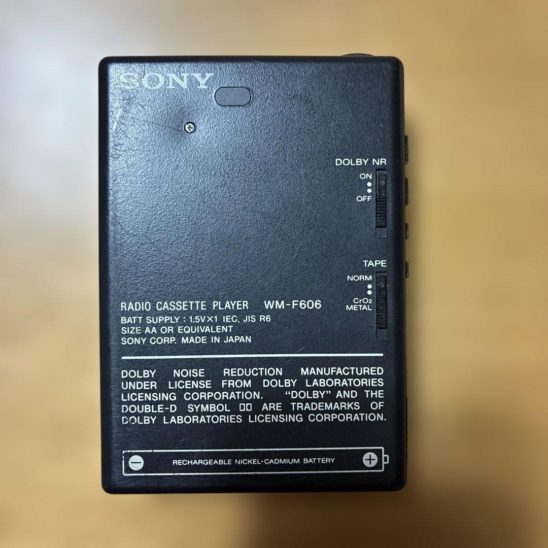 Cassette Players Sony Walkman Wm-F606
