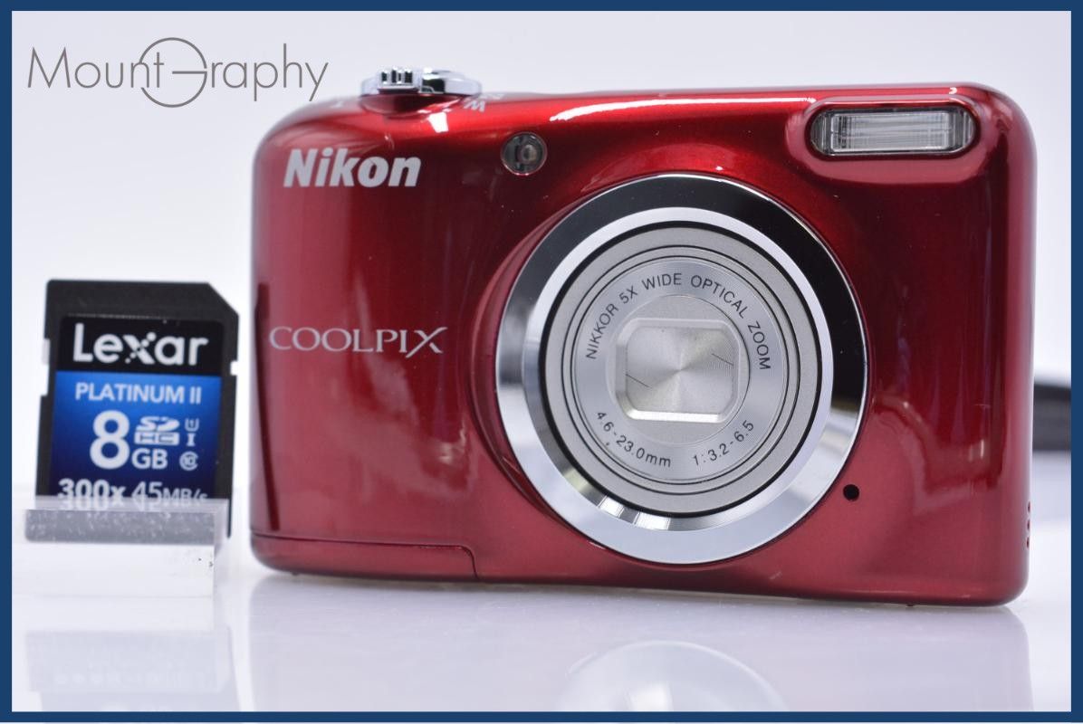 Compact Digital Camera Nikon Coolpix A10 5X #Am6672