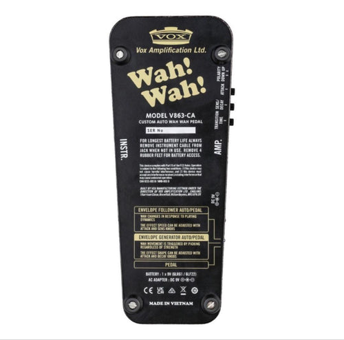 Vox Other V863-Ca Wah Pedal