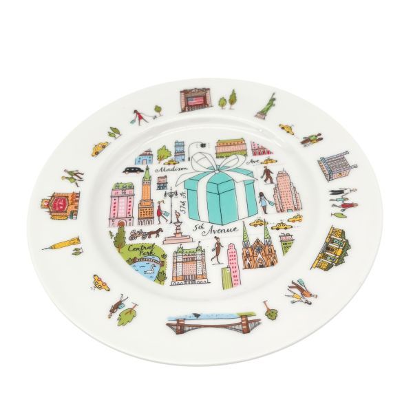 Tiffany Dish Tiffany&Co. 5Th Avenue 6V179