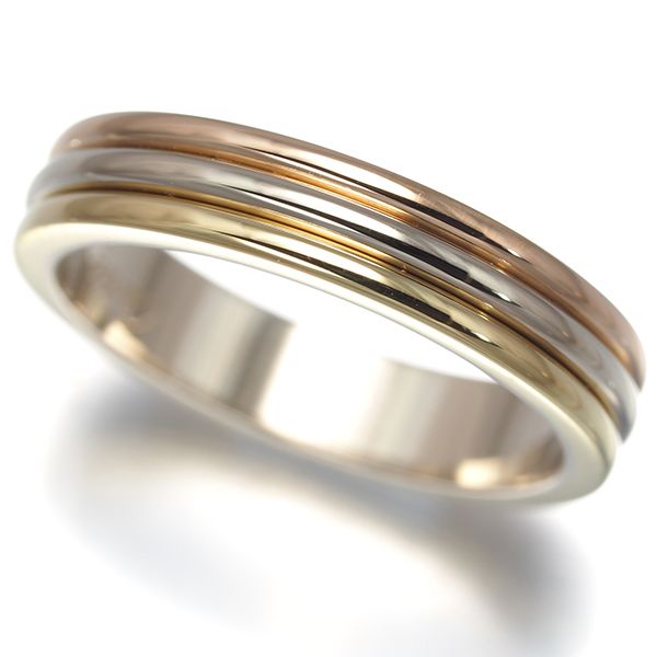 Cartier Ring 50 K18Yg/Wg/Pg #195498