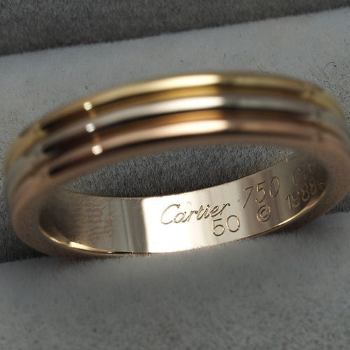 Cartier Ring 50 K18Yg/Wg/Pg #195498