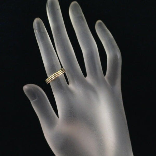 Cartier Ring 50 K18Yg/Wg/Pg #195498