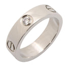 Cartier Ring 1Pd Pt950 Used A
