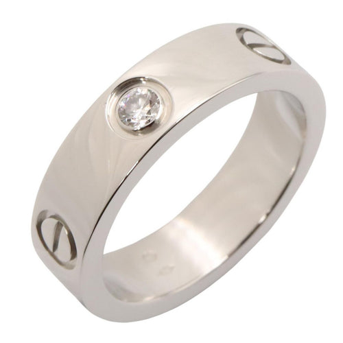 Cartier Ring 1Pd Pt950 Used A