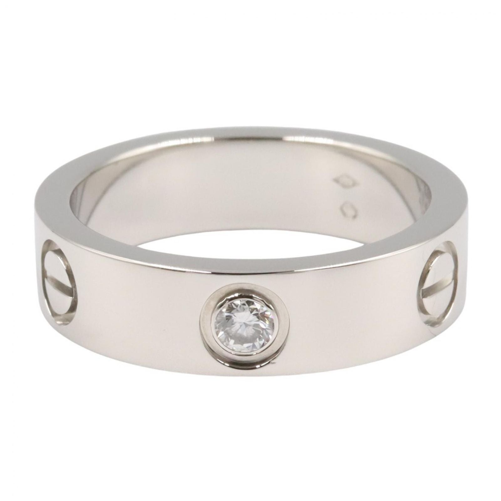 Cartier Ring 1Pd Pt950 Used A