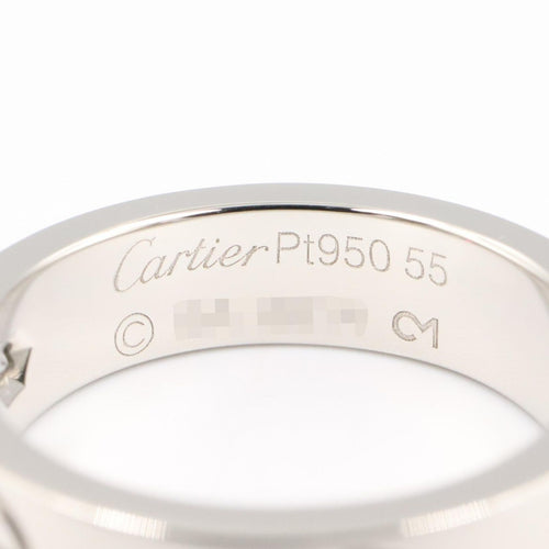 Cartier Ring 1Pd Pt950 Used A