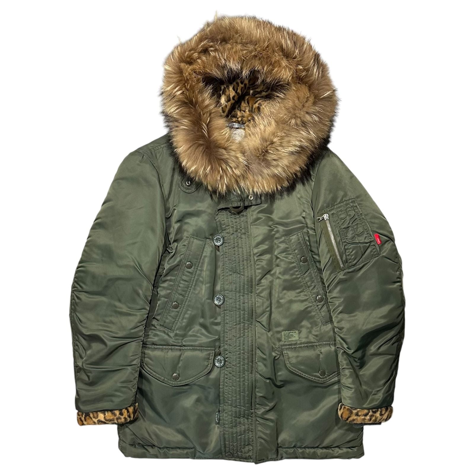 Wtaps Military Jacket 10Aw N-3B Field Nylon Twill 102Gwdt-Jkm04 M Rokudenashi