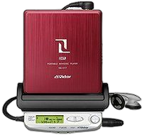 Portable Md Player Victor Jvc 17 R