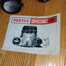 Pentax Slr Cameras (Film)