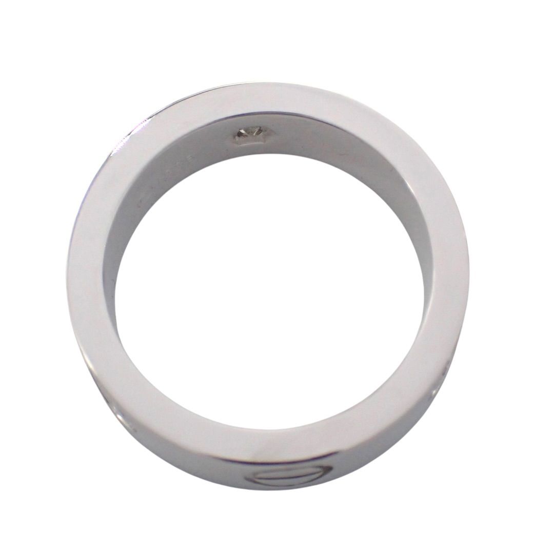 Cartier Ring 47 7 3P 750 K18 Wg 4970