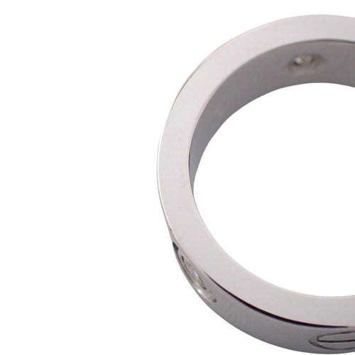 Cartier Ring 47 7 3P 750 K18 Wg 4970