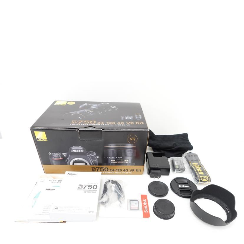 Nikon Digital Slr D750 24-120Mmvrkit Ab 88