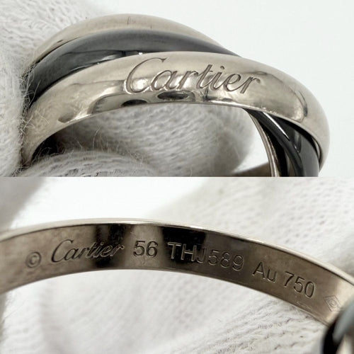 Cartier Ring Au750 18 Wg 56 K18 16 7.3G