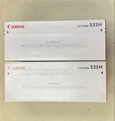Canon Toner Cartridges 533 H 2